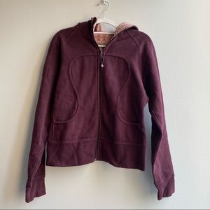 Lululemon Scuba Hoodie II Reversible Purple